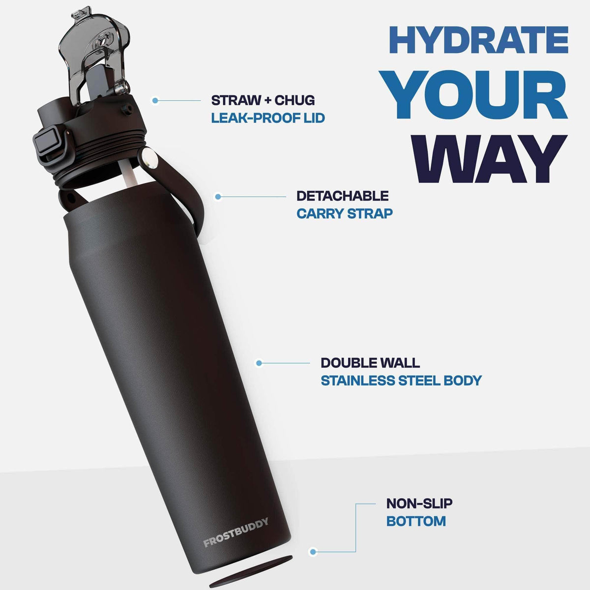 Bottle Buddy 32oz | Butter Yellow